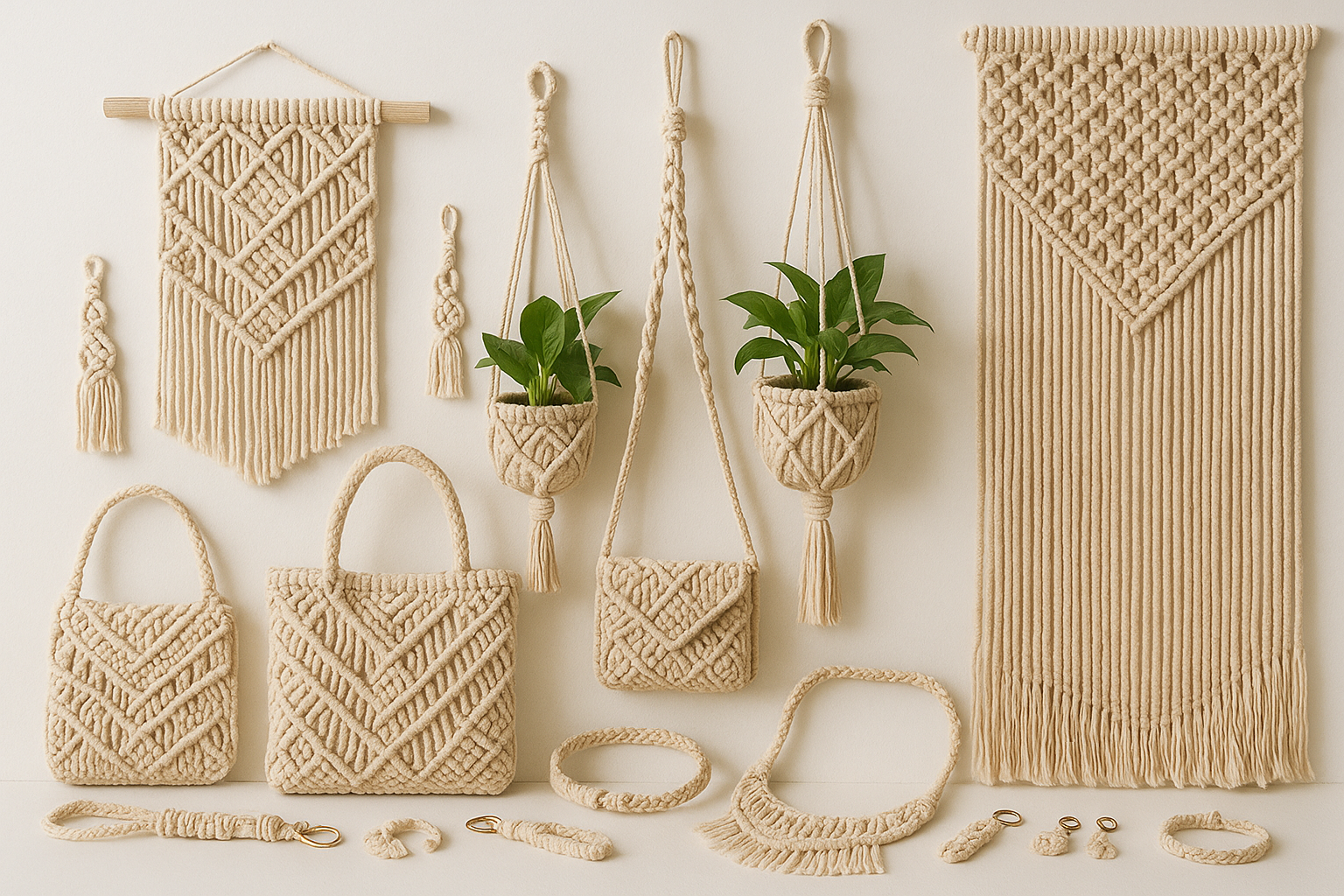 macrame products in one image